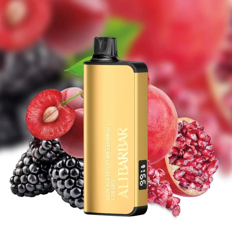 ALIBARBAR INGOT 9000 BLACKBERRY POMEGRANATE CHERRY Disposable Vape Australia