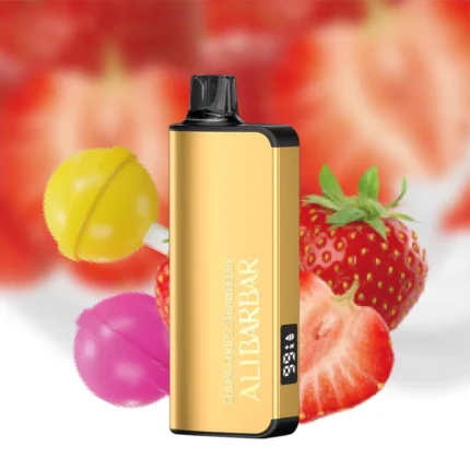 ALIBARBAR INGOT 9000 CHUPA CHUPS STRAWBERRY Disposable Vape Australia