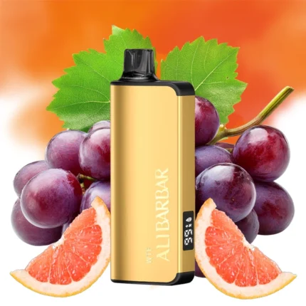 ALIBARBAR INGOT 9000 GRAPE GRAPEFRUIT Disposable Vape Australia