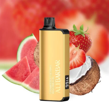 ALIBARBAR INGOT 9000 STRAWBERRY COCONUT WATERMELON Disposable Vape Australia