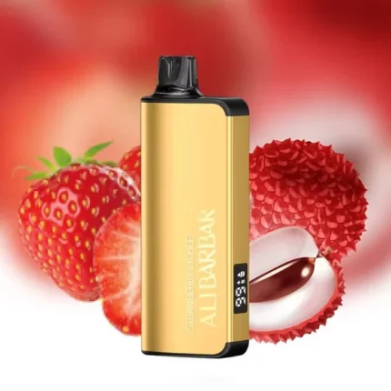 ALIBARBAR INGOT 9000 STRAWBERRY LYCHEE Disposable Vape Australia