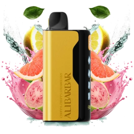 ALIBARBAR ICE ADJUST 12000 GRAPEFRUIT GUAVA LEMON Disposable Vape Australia