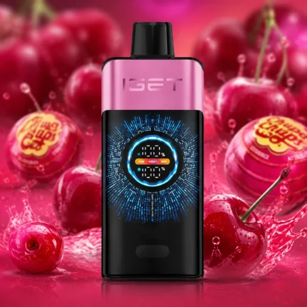 IGET ONE 12000 Chupa Chups Cherry Disposable Vape Australia