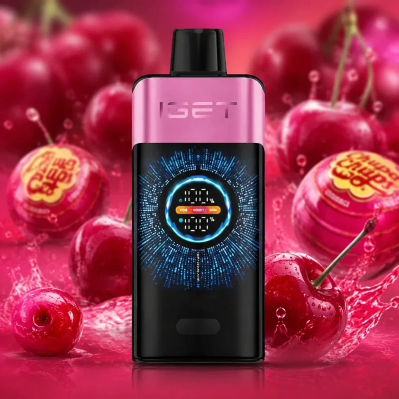 IGET ONE 12000 Chupa Chups Cherry Disposable Vape Australia