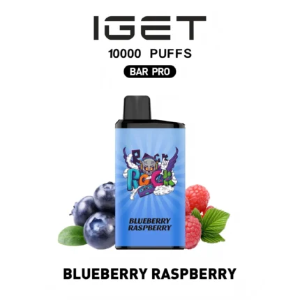 IGET BAR PRO 10000 Blueberry raspberry Disposable Vape Australia