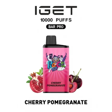 IGET BAR PRO 10000 Cherry pomegranate Disposable Vape Australia