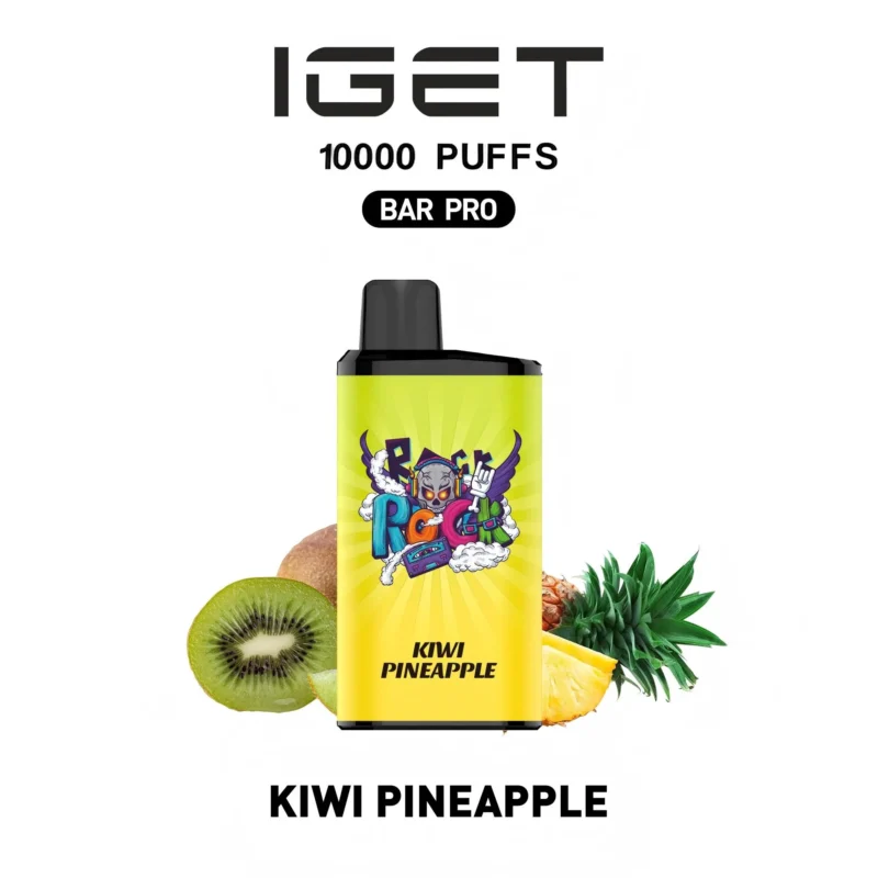 IGET BAR PRO 10000 Kiwi pineapple Disposable Vape Australia