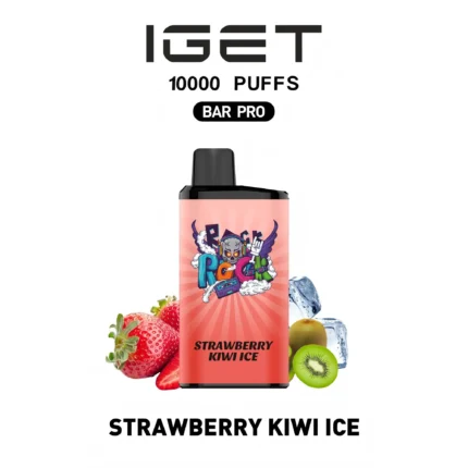IGET BAR PRO 10000 Strawberry kiwi ice Disposable Vape Australia