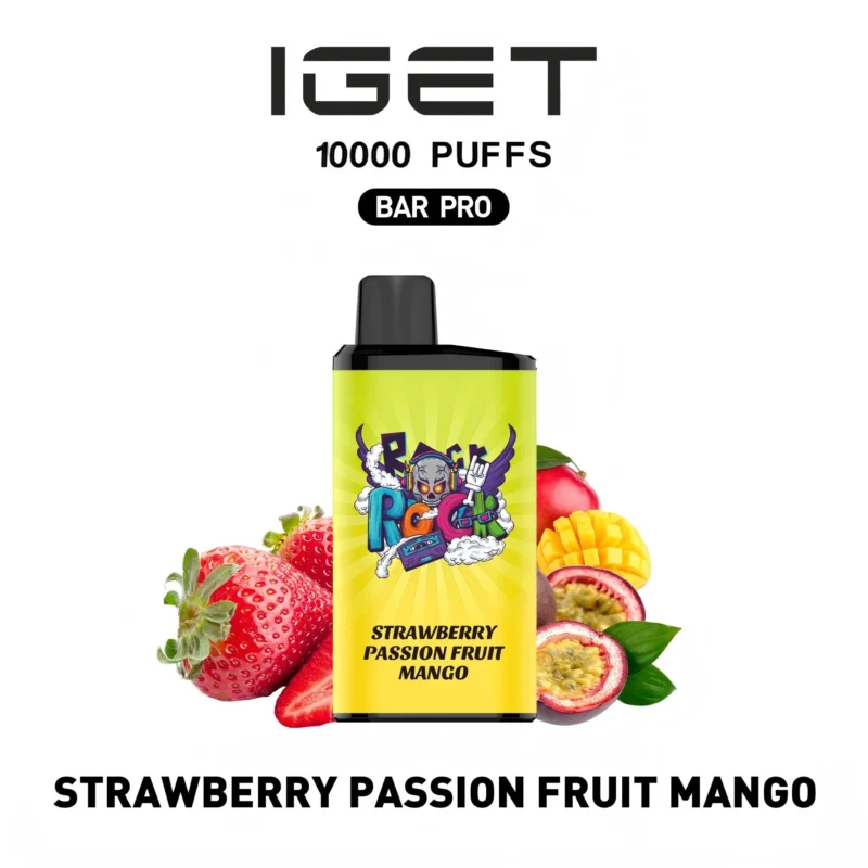 IGET BAR PRO 10000 Strawberry passion fruit Mango Disposable Vape Australia