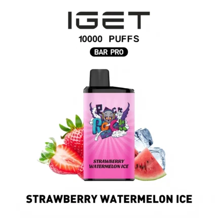 IGET BAR PRO 10000 Strawberry Watermelon Ice Disposable Vape Australia