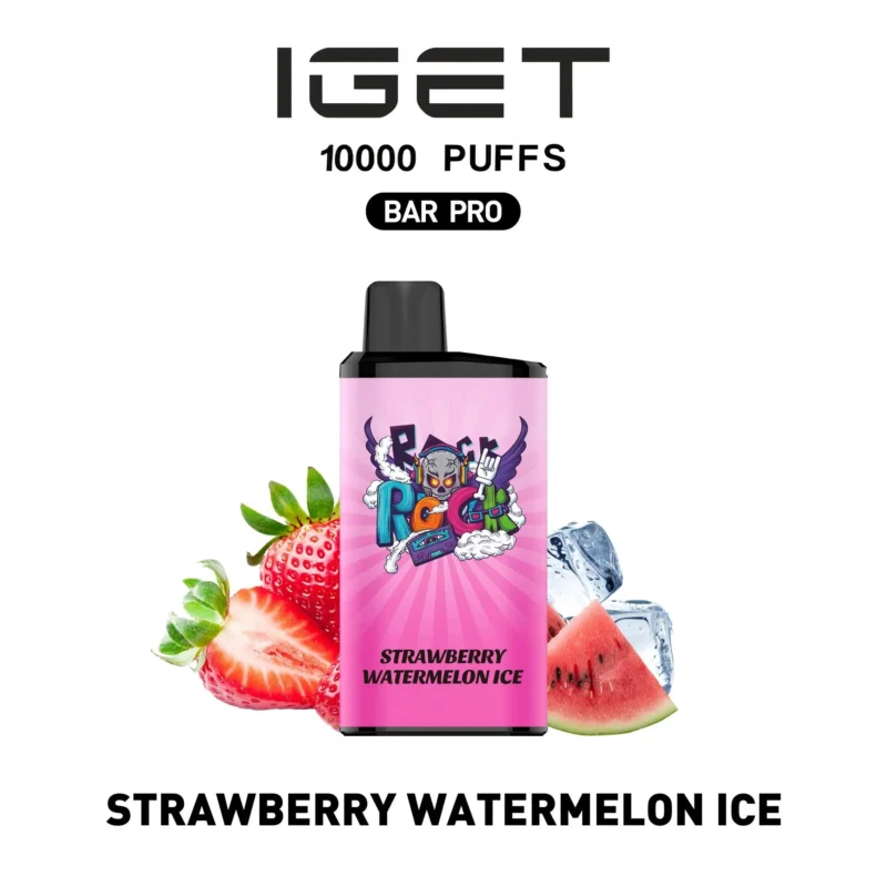 IGET BAR PRO 10000 Strawberry Watermelon Ice Disposable Vape Australia