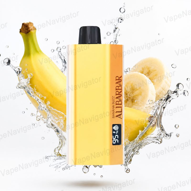 ALIBARBAR TEQ 12000 Banana buzz Disposable Vape Australia