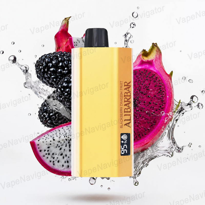 ALIBARBAR TEQ 12000 Blackberry dragon fruit Disposable Vape Australia