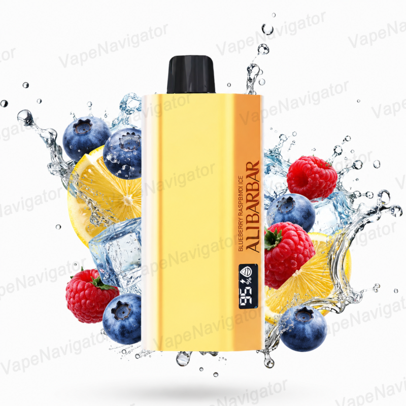 ALIBARBAR TEQ 12000 Blueberry raspberry lemon ice Disposable Vape Australia
