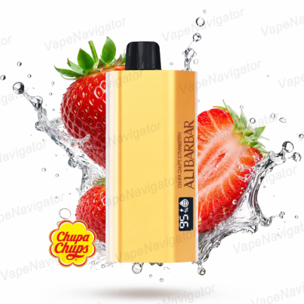 ALIBARBAR TEQ 12000 Chupa chups strawberry Disposable Vape Australia