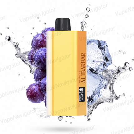 ALIBARBAR TEQ 12000 Grape ice Disposable Vape Australia