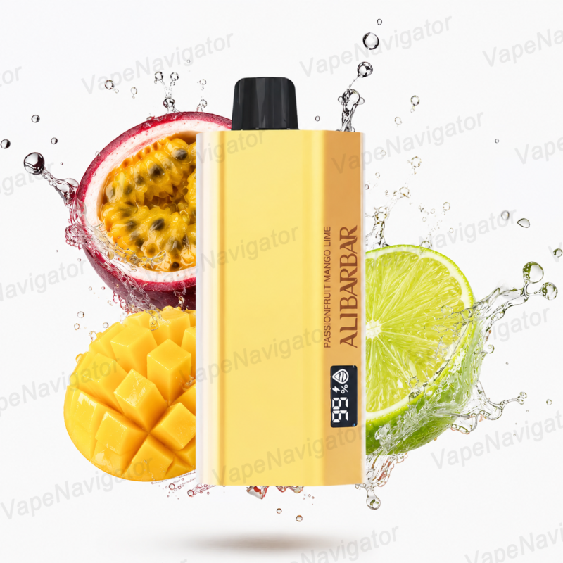 ALIBARBAR TEQ 12000 Passionfruit Mango Lime Disposable Vape Australia