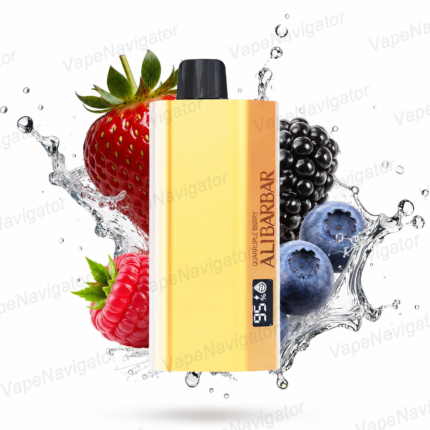 ALIBARBAR TEQ 12000 Quadruple berry Disposable Vape Australia