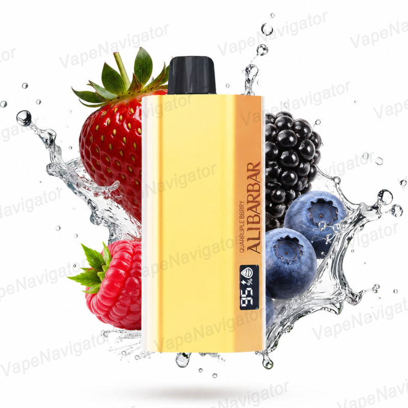 ALIBARBAR TEQ 12000 Quadruple berry Disposable Vape Australia