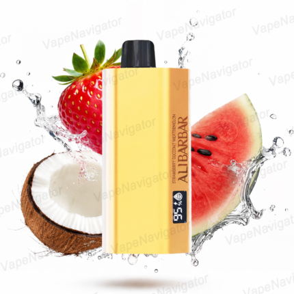 ALIBARBAR TEQ 12000 Strawberry coconut watermelon Disposable Vape Australia